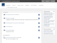 Tablet Screenshot of ilias.i-med.ac.at
