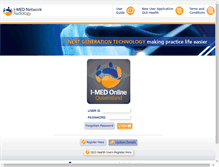 Tablet Screenshot of online.qld.i-med.com.au